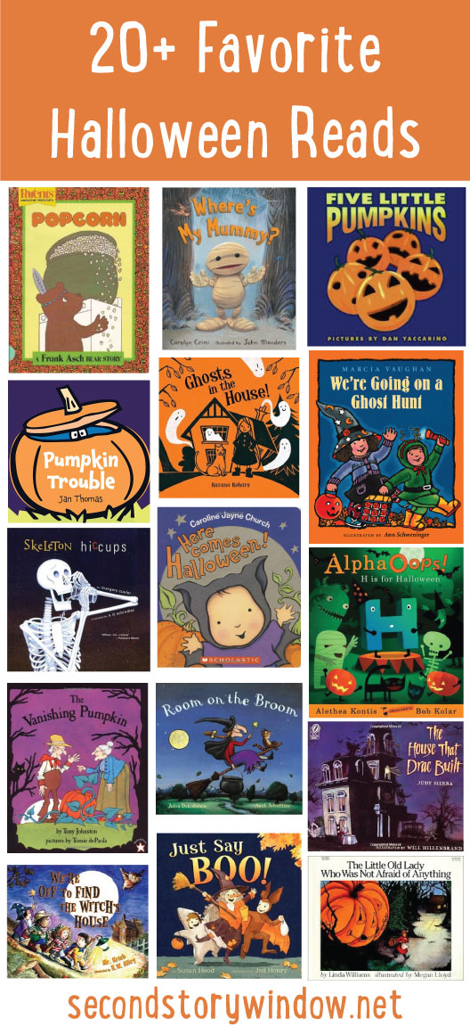 Favorite Halloween Reads Second Story Window
