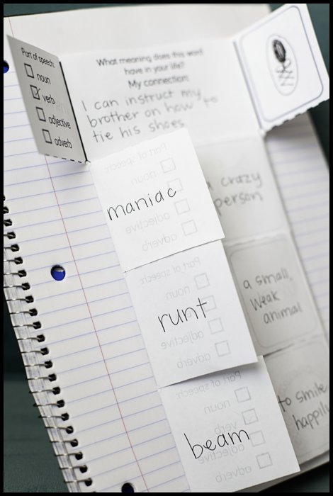 Acquiring Vocabulary with an Interactive Vocabulary Notebook - Second