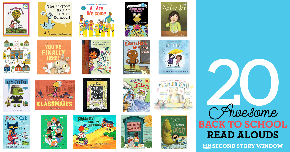 20 Awesome Books for the First Week of School