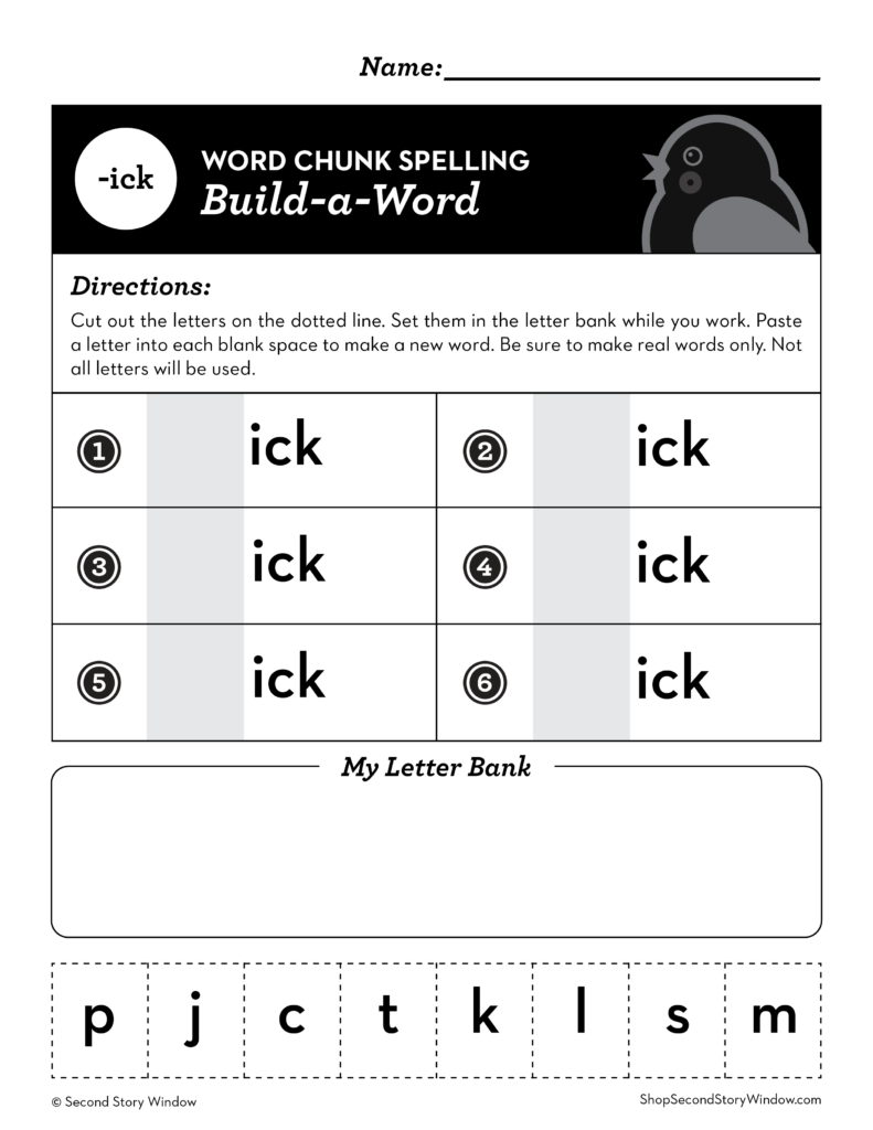 ick-word-family-worksheets-no-prep-short-vowel-i-ending-digraph