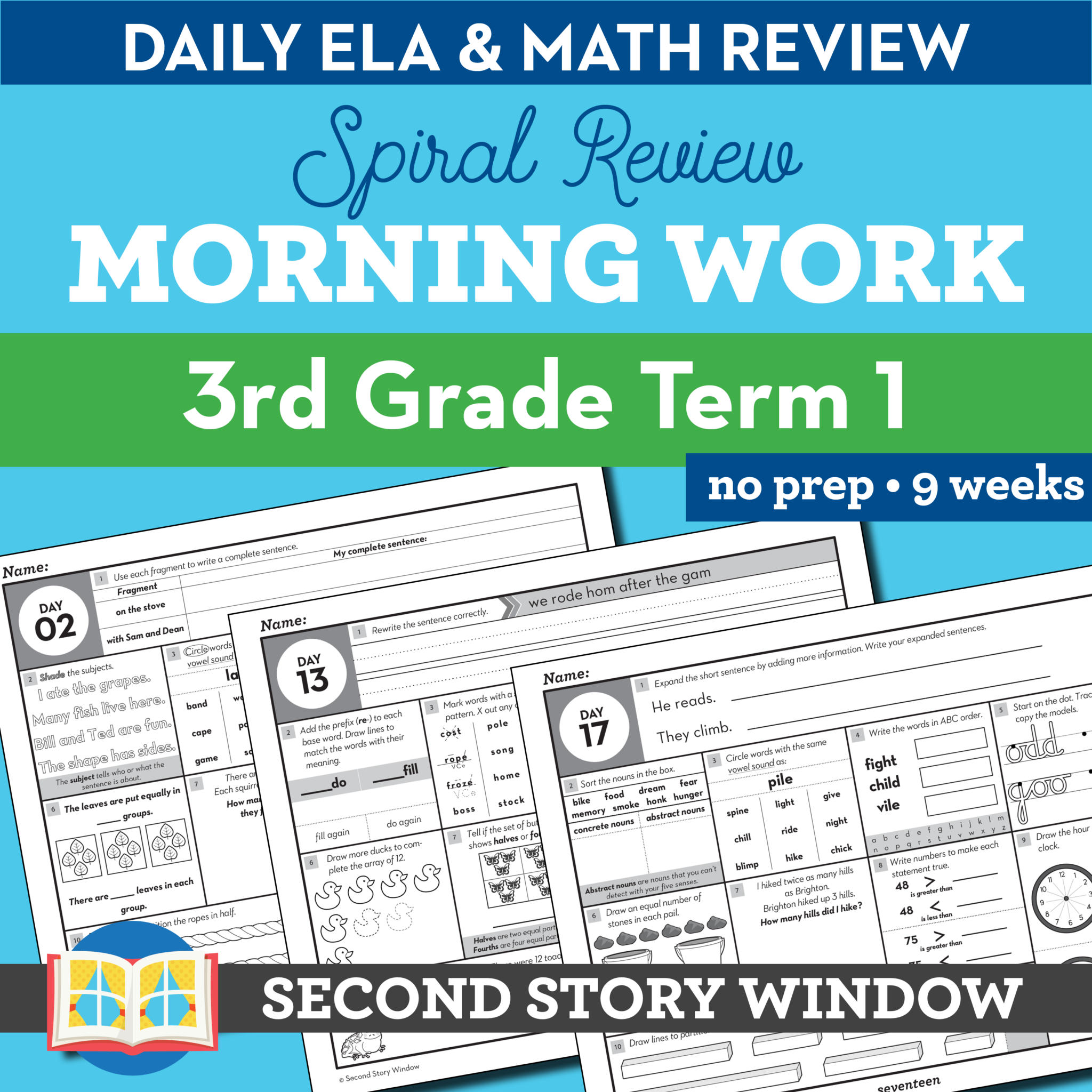 3rd-grade-morning-work-term-1-third-grade-spiral-review-google